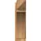 Ekena Millwork Thorton Rough Sawn Arts and Crafts Outlooker, Western Red Cedar, 8"W x 24"D x 28"H OUT08X24X28THR03RWR - alternate 2